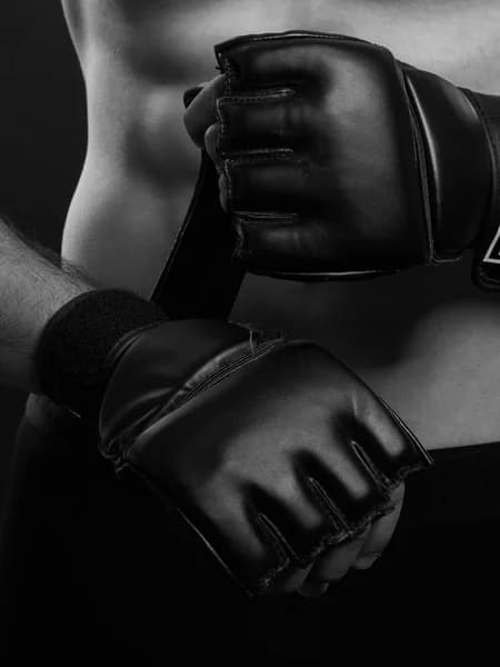 MMA, BOXING, FENCING GARMENTS AND GLOVES